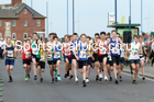 Boys under-15s 2021 Northern 6 and 4 Stage and Young Athletes Road Relays, Redcar. Photo: David T. Hewitson/Sports for All Pics